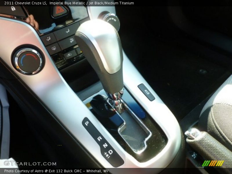 Imperial Blue Metallic / Jet Black/Medium Titanium 2011 Chevrolet Cruze LS
