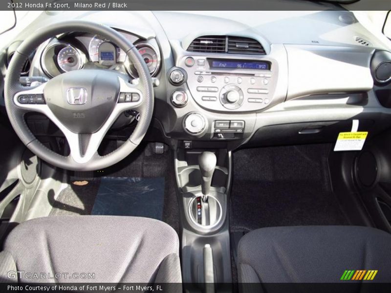 Dashboard of 2012 Fit Sport