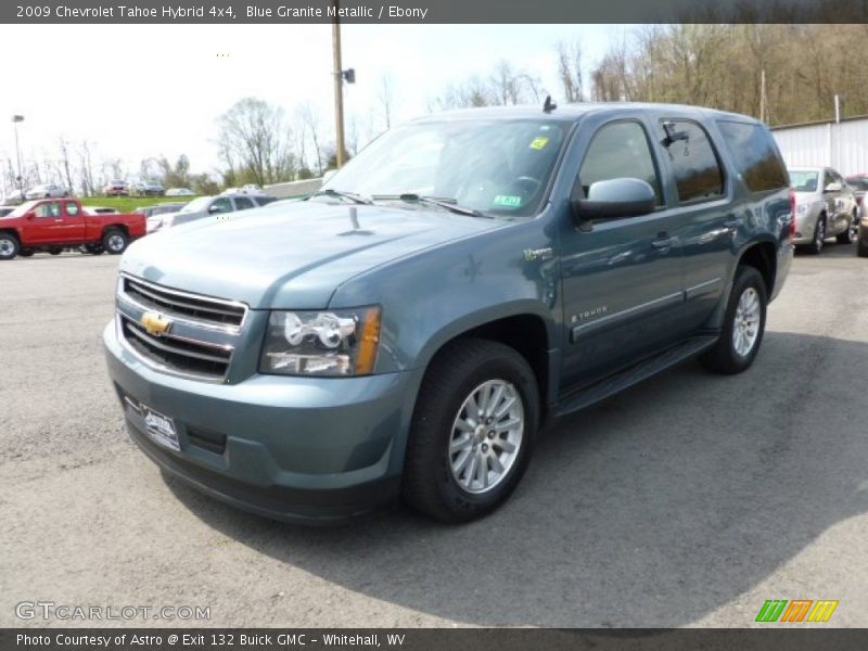 Blue Granite Metallic / Ebony 2009 Chevrolet Tahoe Hybrid 4x4