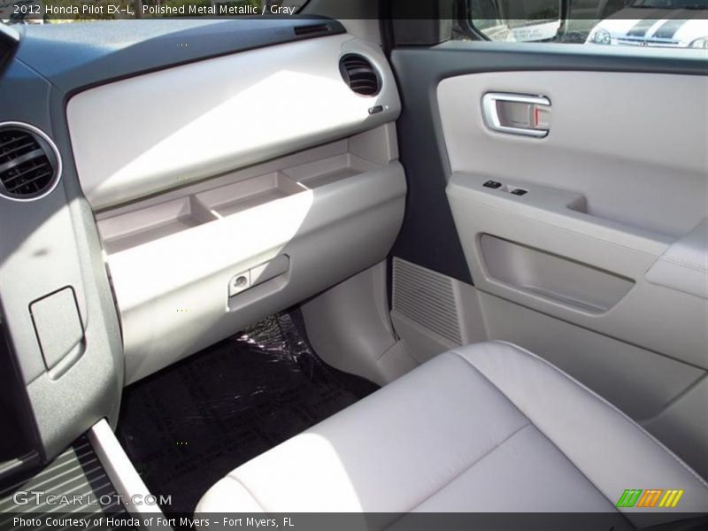 Polished Metal Metallic / Gray 2012 Honda Pilot EX-L