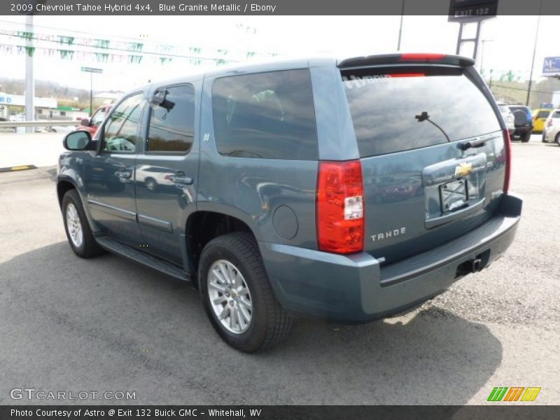 Blue Granite Metallic / Ebony 2009 Chevrolet Tahoe Hybrid 4x4