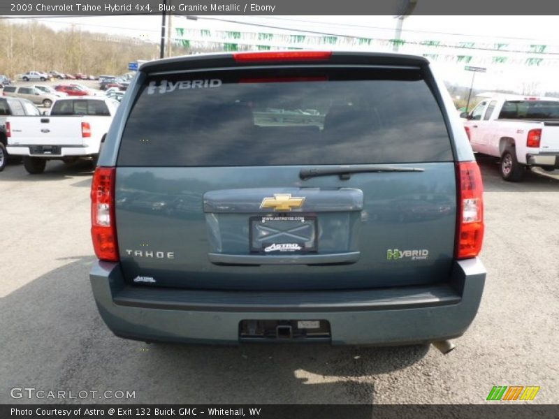 Blue Granite Metallic / Ebony 2009 Chevrolet Tahoe Hybrid 4x4