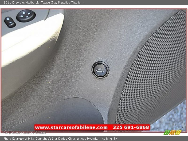 Taupe Gray Metallic / Titanium 2011 Chevrolet Malibu LS