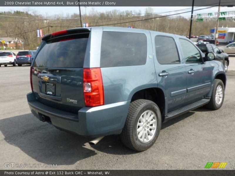 Blue Granite Metallic / Ebony 2009 Chevrolet Tahoe Hybrid 4x4