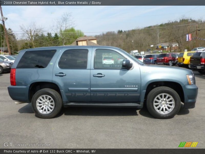 Blue Granite Metallic / Ebony 2009 Chevrolet Tahoe Hybrid 4x4