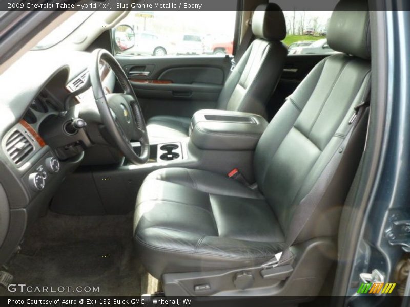 Blue Granite Metallic / Ebony 2009 Chevrolet Tahoe Hybrid 4x4