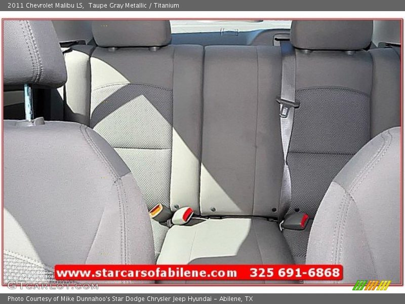 Taupe Gray Metallic / Titanium 2011 Chevrolet Malibu LS