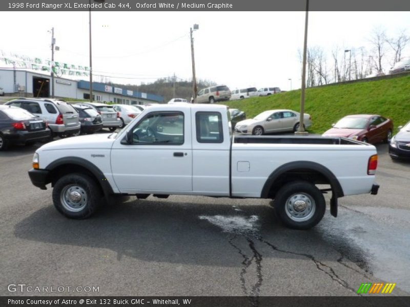  1998 Ranger XL Extended Cab 4x4 Oxford White