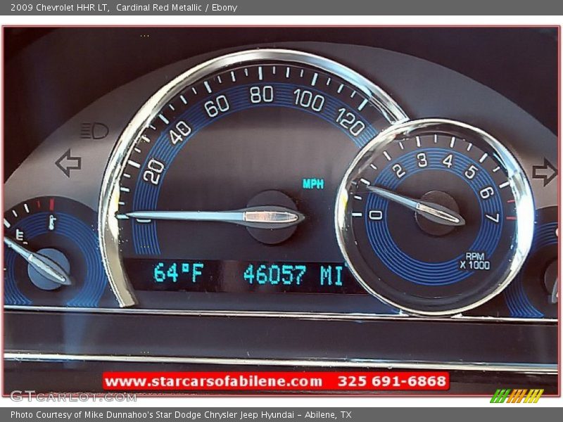 Cardinal Red Metallic / Ebony 2009 Chevrolet HHR LT