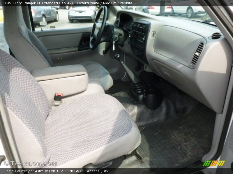 Oxford White / Medium Graphite 1998 Ford Ranger XL Extended Cab 4x4