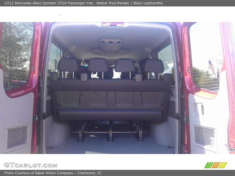 Amber Red Metallic / Black Leatherette 2012 Mercedes-Benz Sprinter 2500 Passenger Van