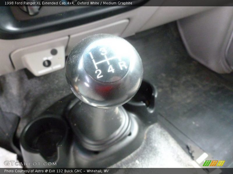  1998 Ranger XL Extended Cab 4x4 5 Speed Manual Shifter