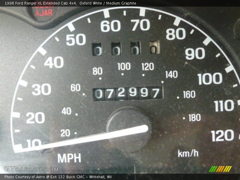 Oxford White / Medium Graphite 1998 Ford Ranger XL Extended Cab 4x4