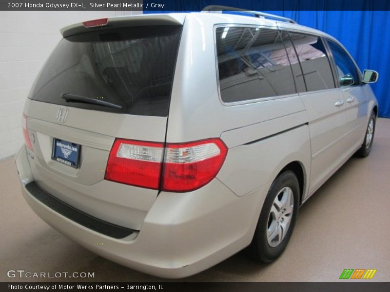 Silver Pearl Metallic / Gray 2007 Honda Odyssey EX-L