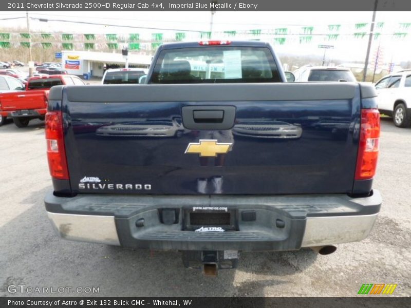 Imperial Blue Metallic / Ebony 2011 Chevrolet Silverado 2500HD Regular Cab 4x4
