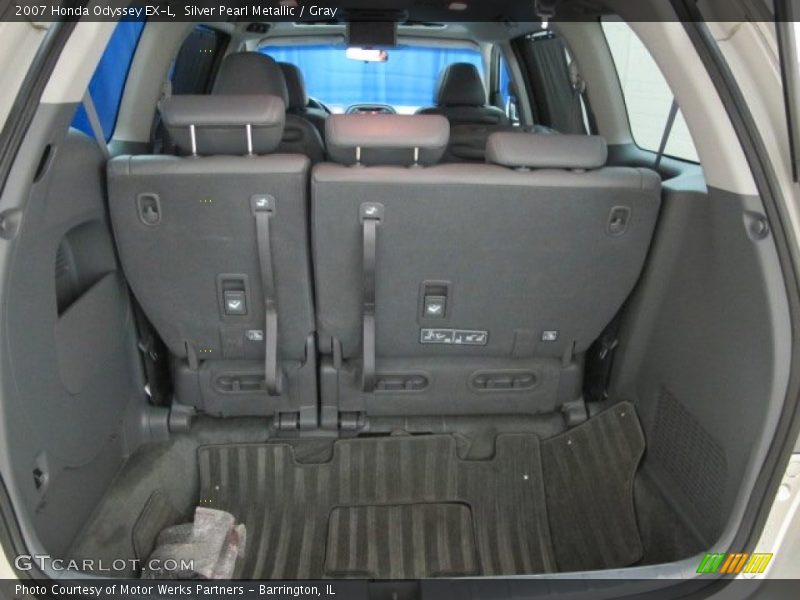 Silver Pearl Metallic / Gray 2007 Honda Odyssey EX-L