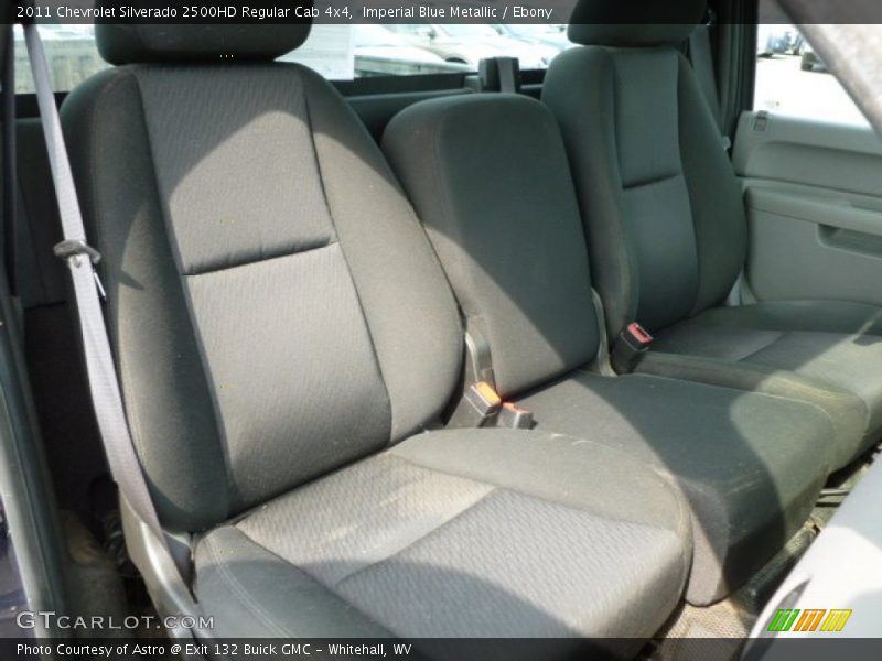Imperial Blue Metallic / Ebony 2011 Chevrolet Silverado 2500HD Regular Cab 4x4