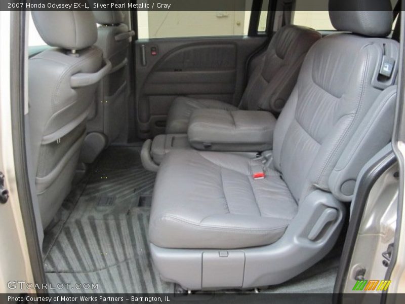 Silver Pearl Metallic / Gray 2007 Honda Odyssey EX-L