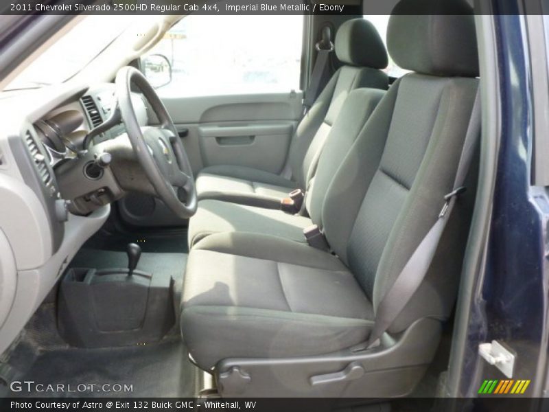 Imperial Blue Metallic / Ebony 2011 Chevrolet Silverado 2500HD Regular Cab 4x4