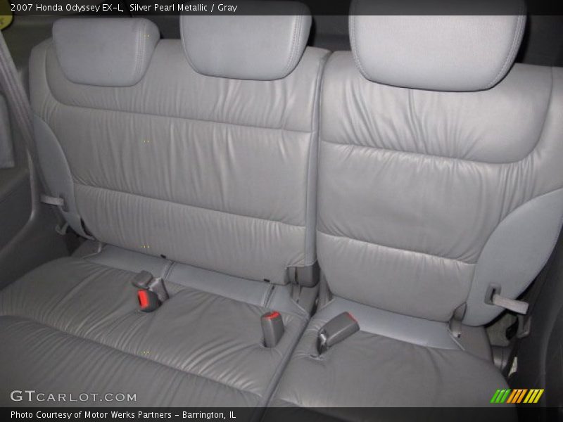 Silver Pearl Metallic / Gray 2007 Honda Odyssey EX-L