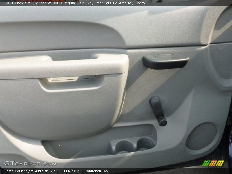 Imperial Blue Metallic / Ebony 2011 Chevrolet Silverado 2500HD Regular Cab 4x4
