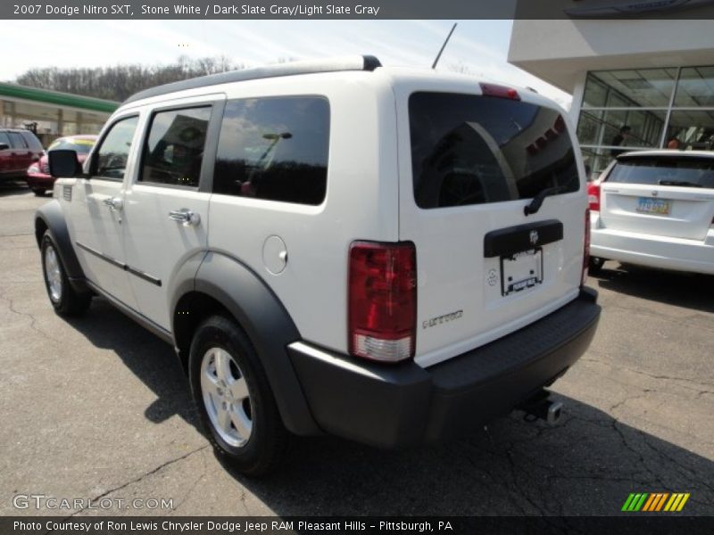 Stone White / Dark Slate Gray/Light Slate Gray 2007 Dodge Nitro SXT