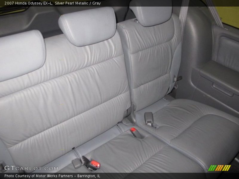 Silver Pearl Metallic / Gray 2007 Honda Odyssey EX-L
