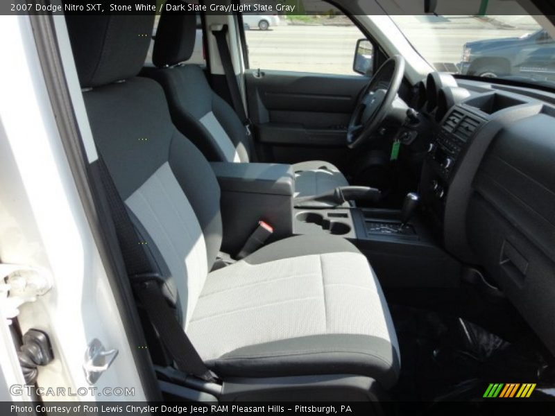 Stone White / Dark Slate Gray/Light Slate Gray 2007 Dodge Nitro SXT