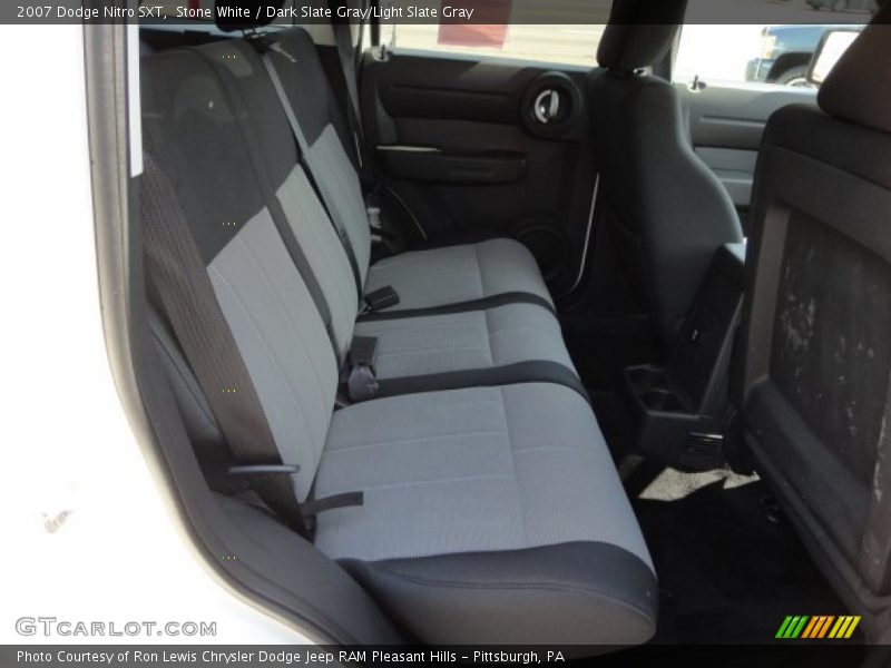 Stone White / Dark Slate Gray/Light Slate Gray 2007 Dodge Nitro SXT