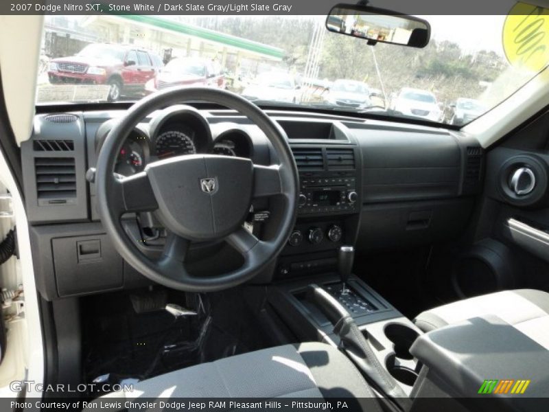 Stone White / Dark Slate Gray/Light Slate Gray 2007 Dodge Nitro SXT