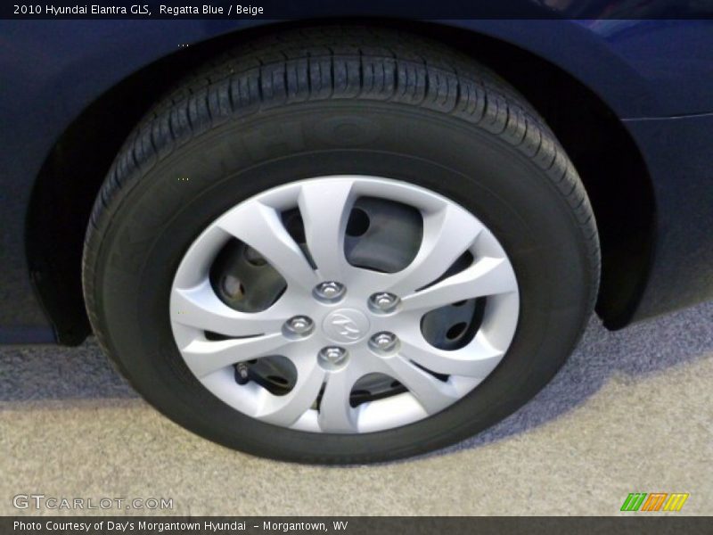 Regatta Blue / Beige 2010 Hyundai Elantra GLS