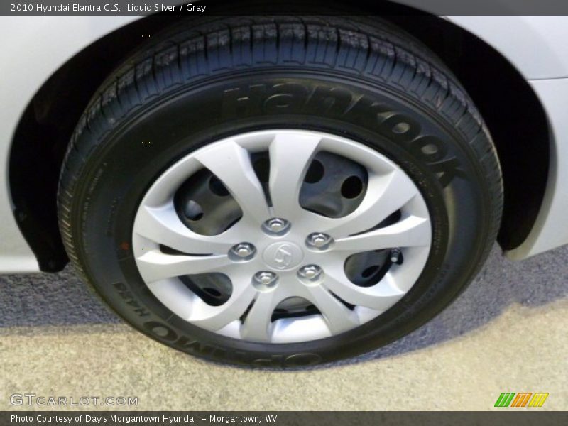 Liquid Silver / Gray 2010 Hyundai Elantra GLS