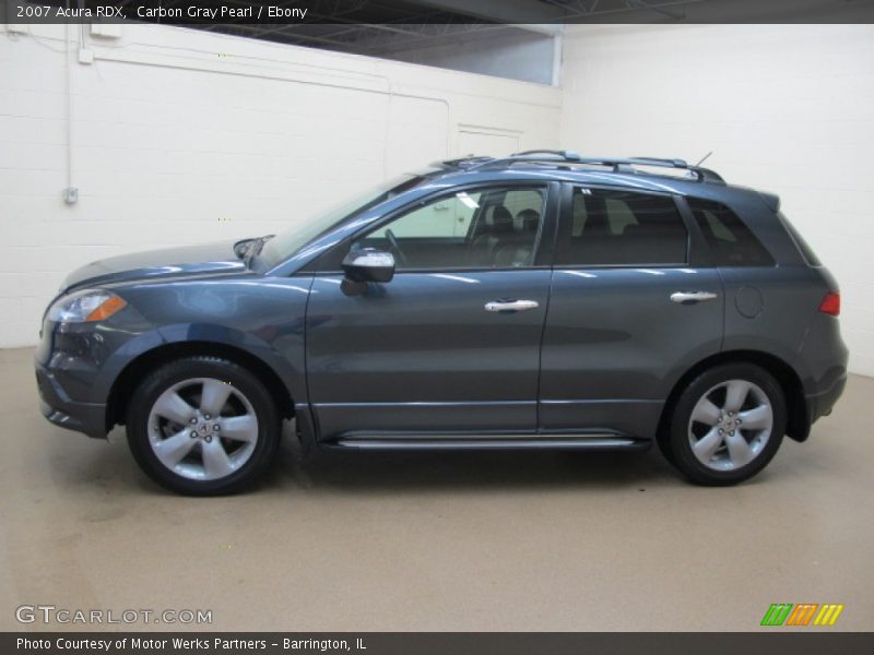 Carbon Gray Pearl / Ebony 2007 Acura RDX