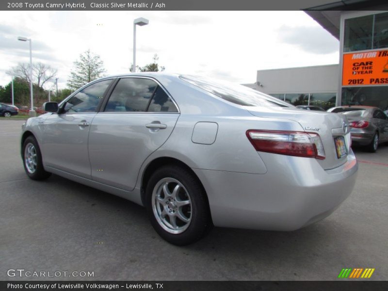Classic Silver Metallic / Ash 2008 Toyota Camry Hybrid