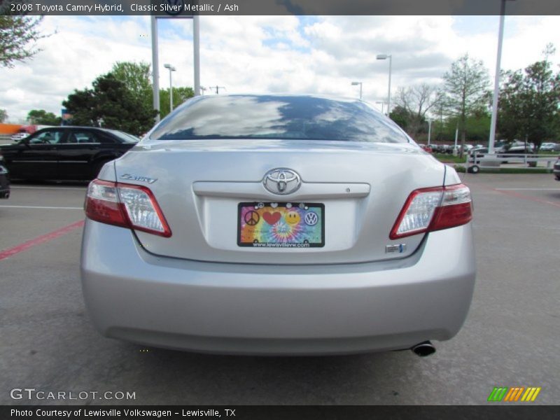 Classic Silver Metallic / Ash 2008 Toyota Camry Hybrid