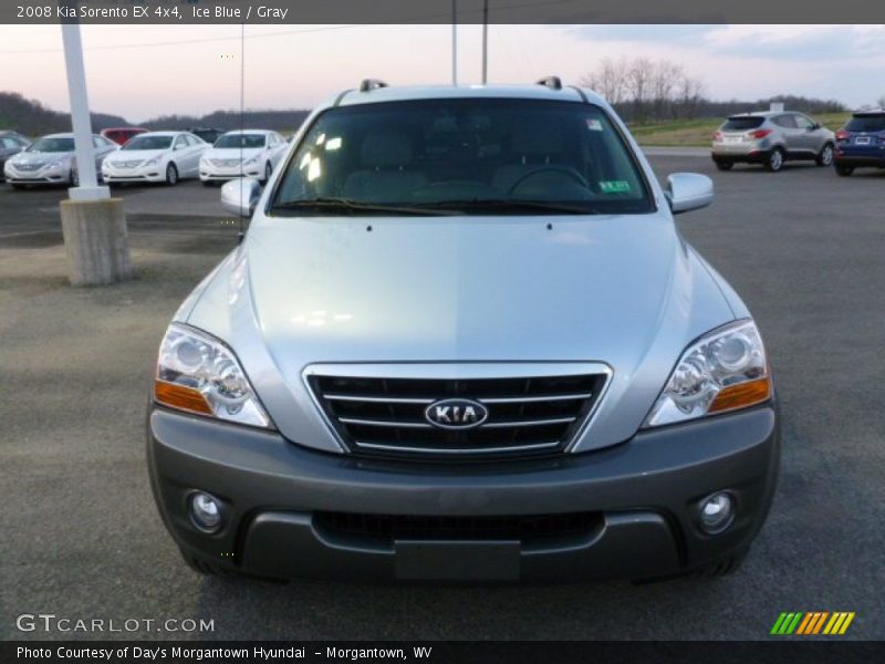 Ice Blue / Gray 2008 Kia Sorento EX 4x4