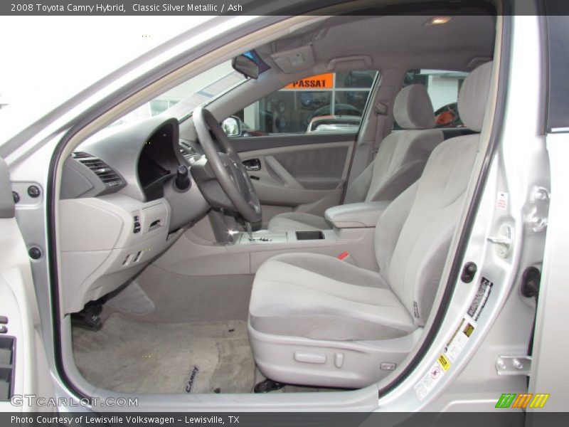 Classic Silver Metallic / Ash 2008 Toyota Camry Hybrid