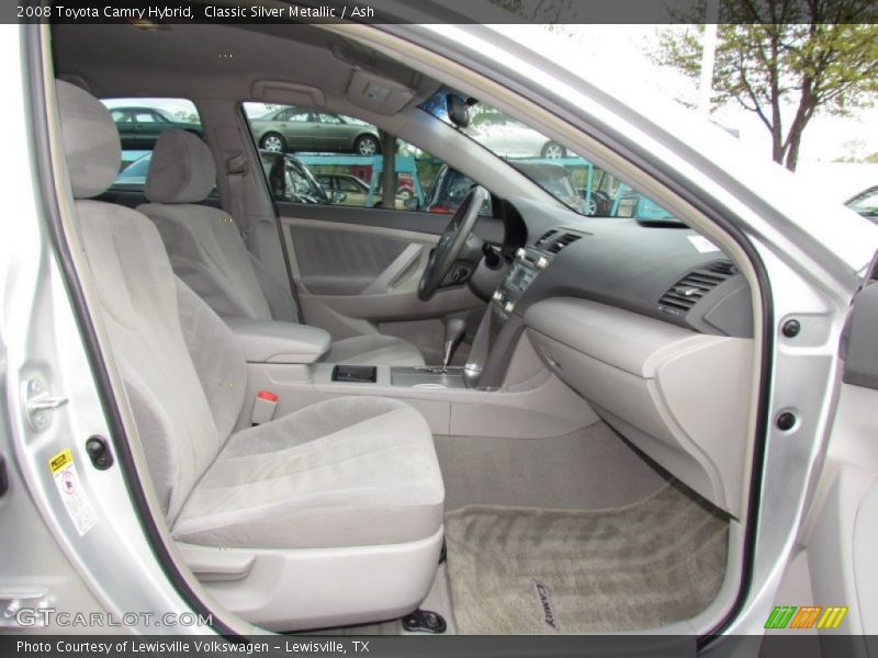 Classic Silver Metallic / Ash 2008 Toyota Camry Hybrid