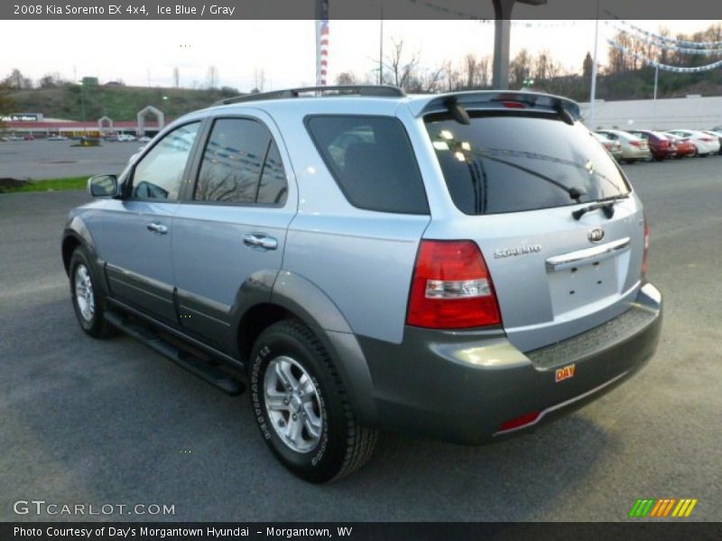 Ice Blue / Gray 2008 Kia Sorento EX 4x4
