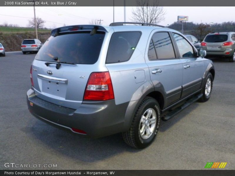 Ice Blue / Gray 2008 Kia Sorento EX 4x4