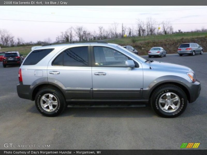 Ice Blue / Gray 2008 Kia Sorento EX 4x4