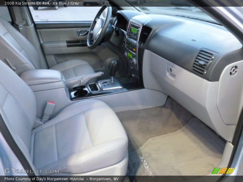 Ice Blue / Gray 2008 Kia Sorento EX 4x4