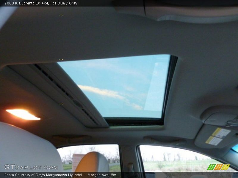 Ice Blue / Gray 2008 Kia Sorento EX 4x4