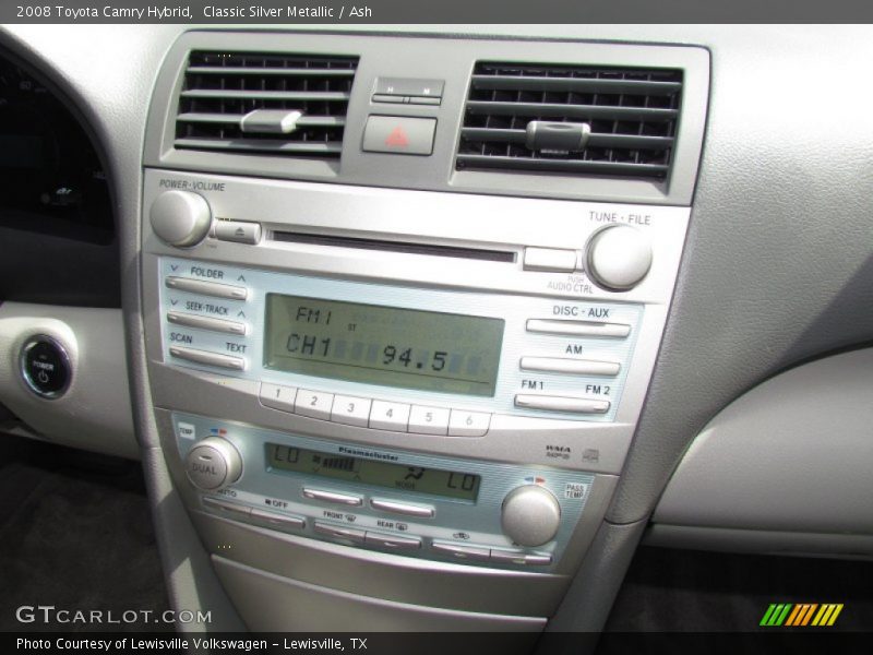 Classic Silver Metallic / Ash 2008 Toyota Camry Hybrid