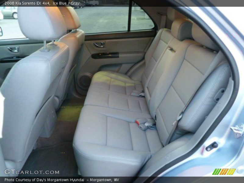 Ice Blue / Gray 2008 Kia Sorento EX 4x4
