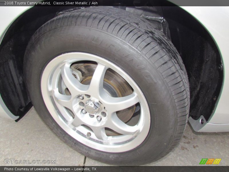 Classic Silver Metallic / Ash 2008 Toyota Camry Hybrid