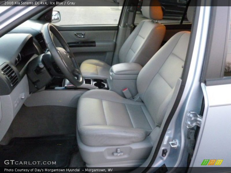 Ice Blue / Gray 2008 Kia Sorento EX 4x4