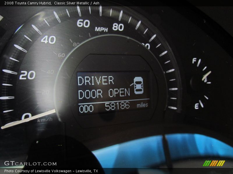 Classic Silver Metallic / Ash 2008 Toyota Camry Hybrid