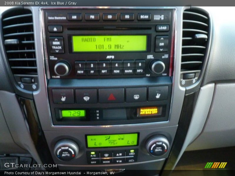 Ice Blue / Gray 2008 Kia Sorento EX 4x4