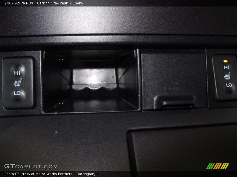 Carbon Gray Pearl / Ebony 2007 Acura RDX